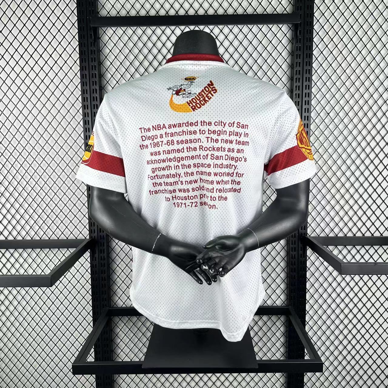 26 Houston Rockets-Mitchell & Ness